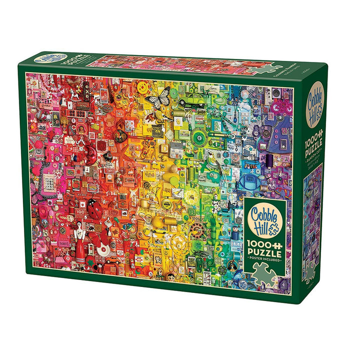 Cobble Hill - Colorful Rainbow (1000-Piece Puzzle) - Limolin 