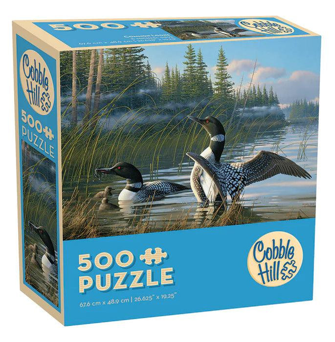 Cobble Hill - Common Loons (500-Piece Puzzle)