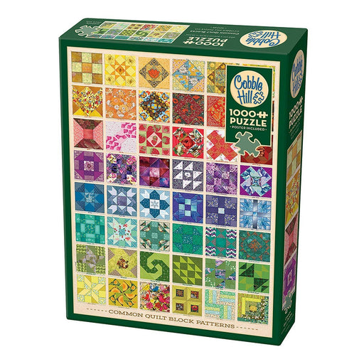 Cobble Hill - Common Quilt Blocks (1000-Piece Puzzle) - Limolin 