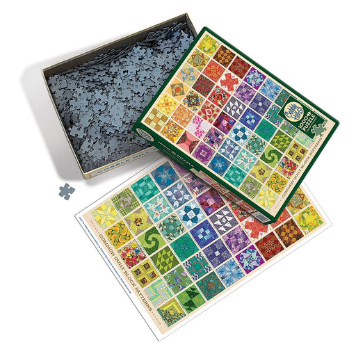 Cobble Hill - Common Quilt Blocks (1000-Piece Puzzle) - Limolin 