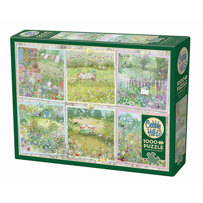 Cobble Hill - Cottage Gardens (1000-Piece Puzzle) - Limolin 