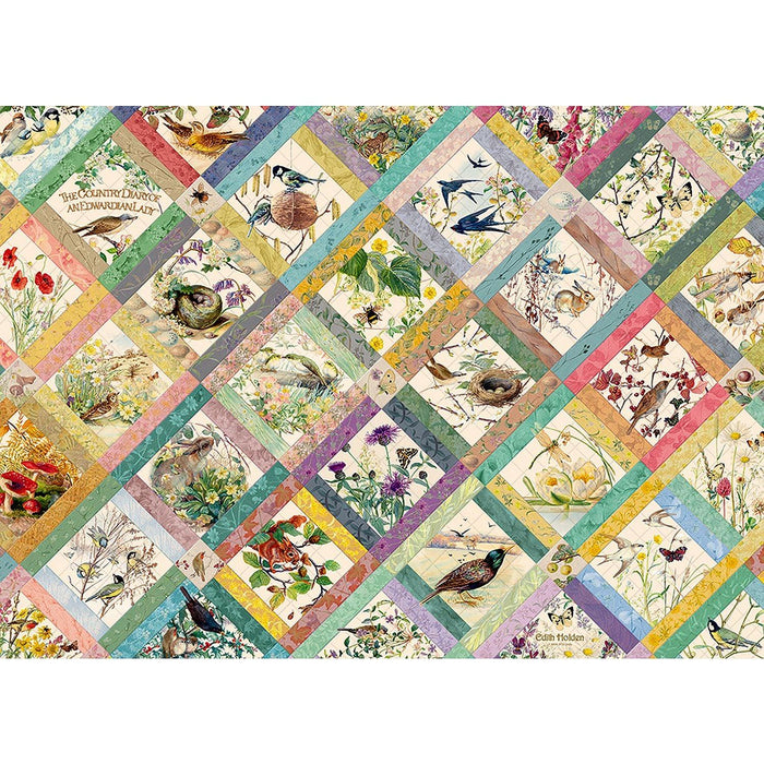 Cobble Hill - Country Diary Quilt (1000-Piece Puzzle) - Limolin 