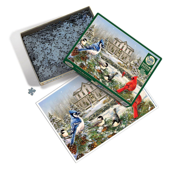 Cobble Hill - Country House Birds (1000-Piece Puzzle) - Limolin 