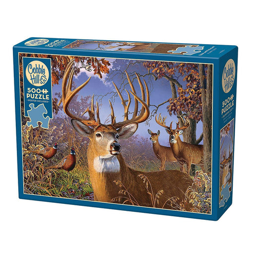 Cobble Hill - Deer And Pheasant (500-Piece Puzzle) - Limolin 