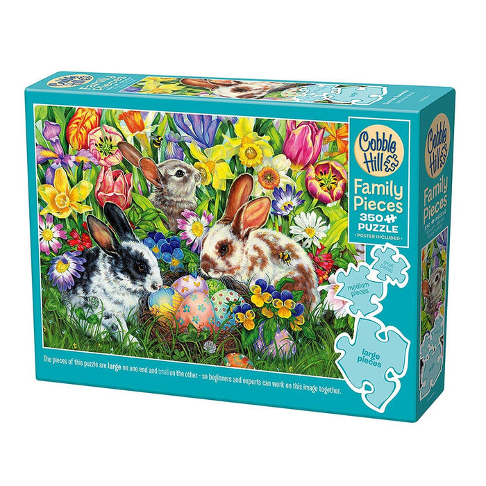 Cobble Hill - Easter Bunnies (350-Piece Puzzle) - Limolin 