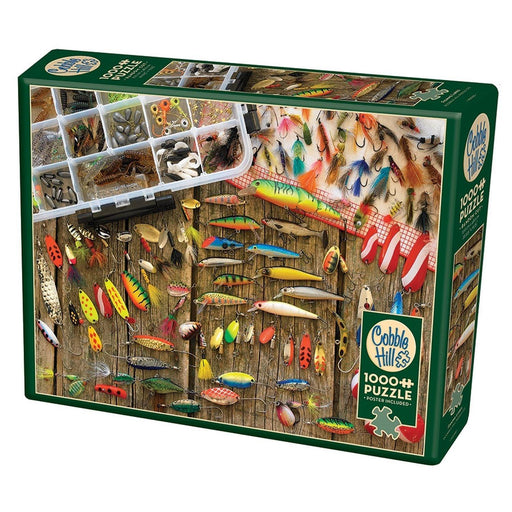 Cobble Hill - Fishing Lures (1000-Piece Puzzle) - Limolin 