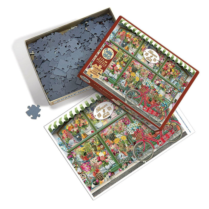 Cobble Hill - Flowers And Cacti Shop (275-Piece Puzzle) - Limolin 