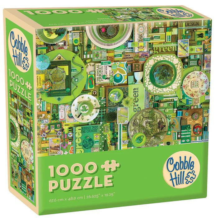 Cobble Hill - Green (1000-Piece Puzzle)