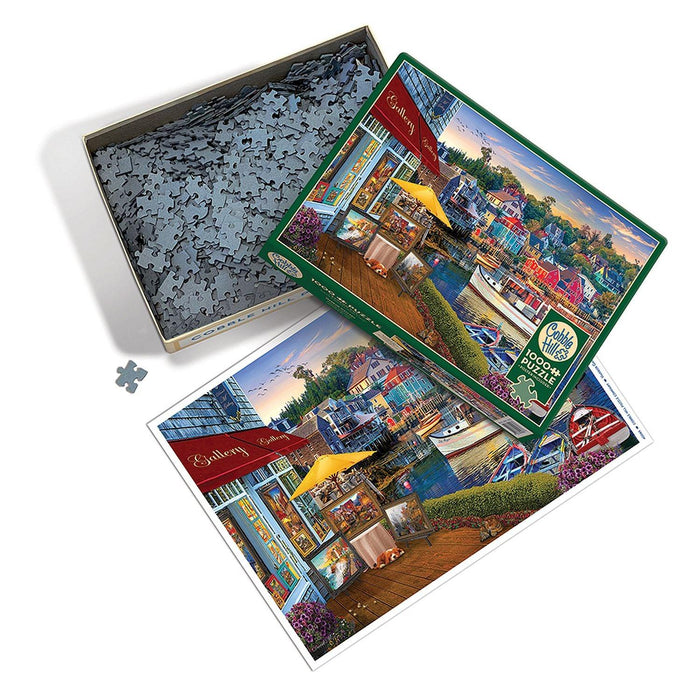 Cobble Hill - Harbor Gallery (1000-Piece Puzzle) - Limolin 