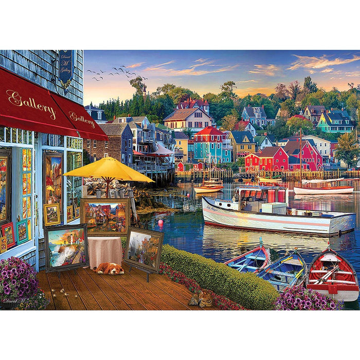 Cobble Hill - Harbor Gallery (1000-Piece Puzzle) - Limolin 