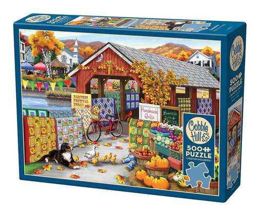 Cobble Hill - Harvest Festival (500-Piece Puzzle)