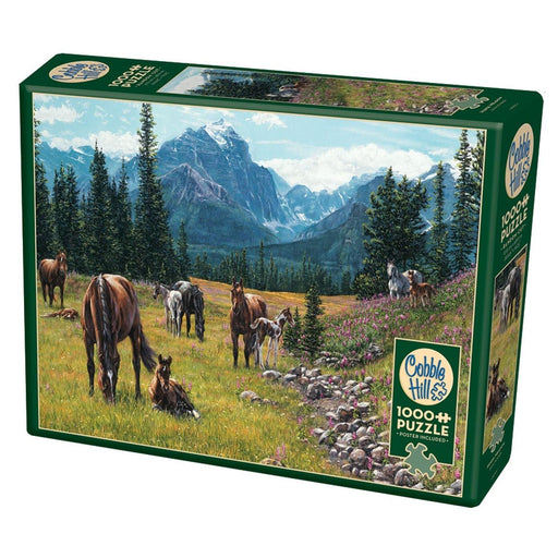 Cobble Hill - Horse Meadow (1000-Piece Puzzle) - Limolin 