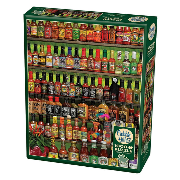 Cobble Hill - Hot Hot Sauce (1000-Piece Puzzle) - Limolin 