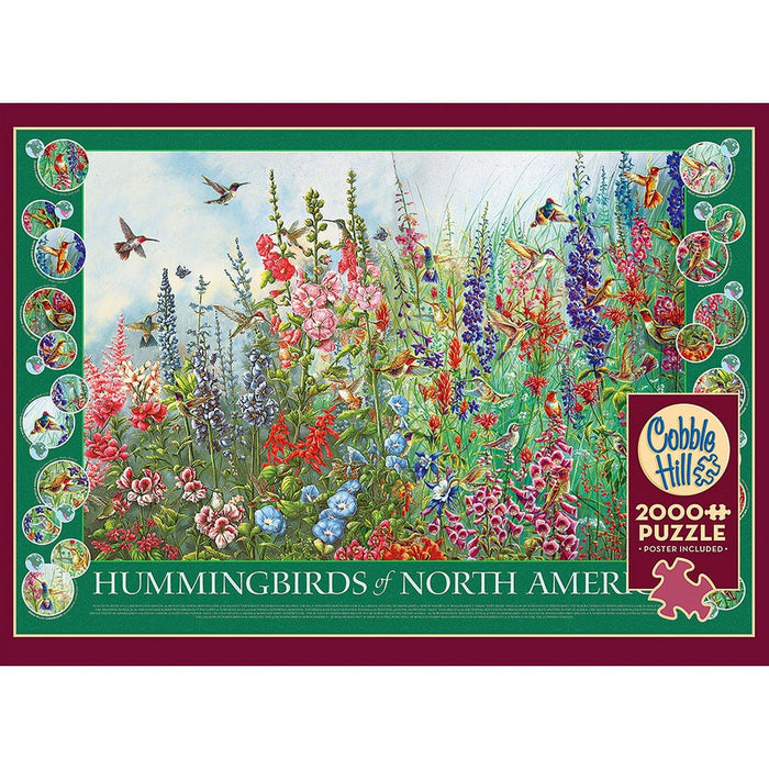 Cobble Hill - Hummingbirds Of North America (1000-Piece Puzzle) - Limolin 