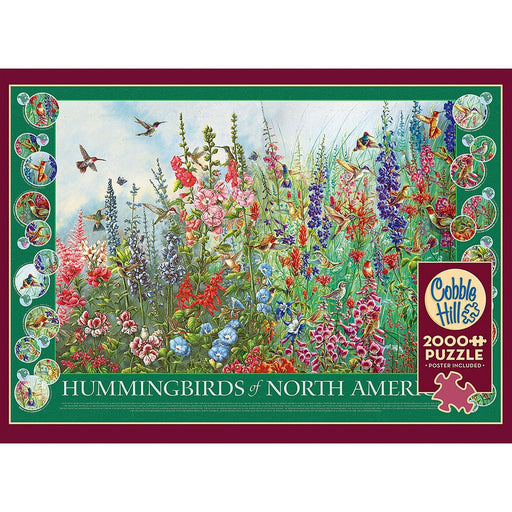 Cobble Hill - Hummingbirds of North America (1000-Piece Puzzle) - Limolin 