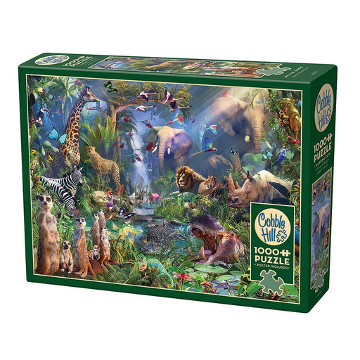 Cobble Hill - into The Jungle (1000-Piece Puzzle) - Limolin 