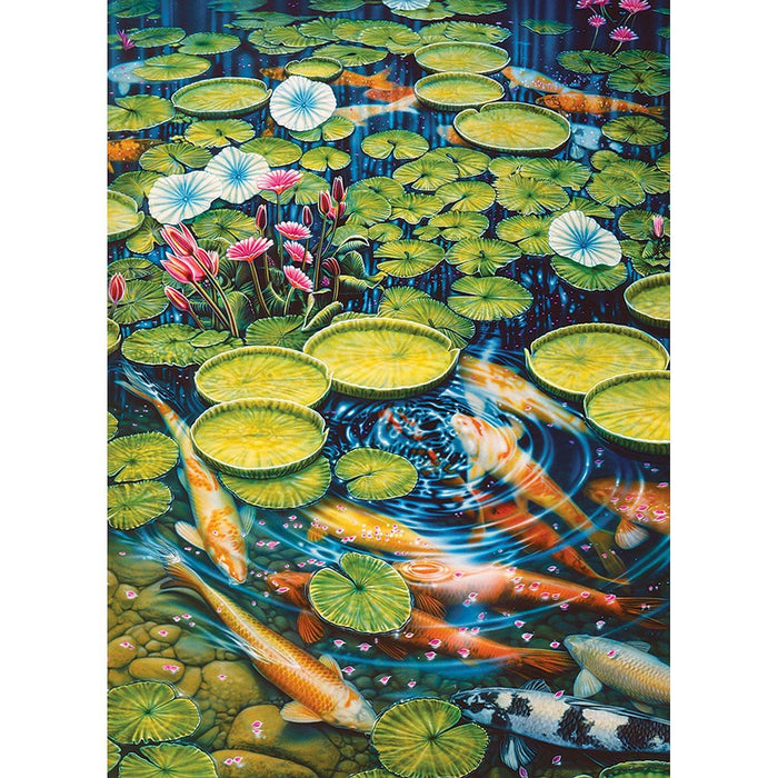 Cobble Hill - Koi Pond (1000-Piece Puzzle) - Limolin 