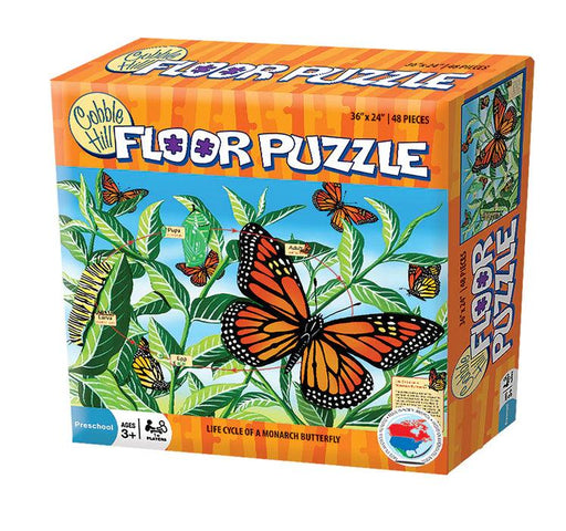 Cobble Hill - Life Cycle of a Monarch Butterfly (Floor 48pc)