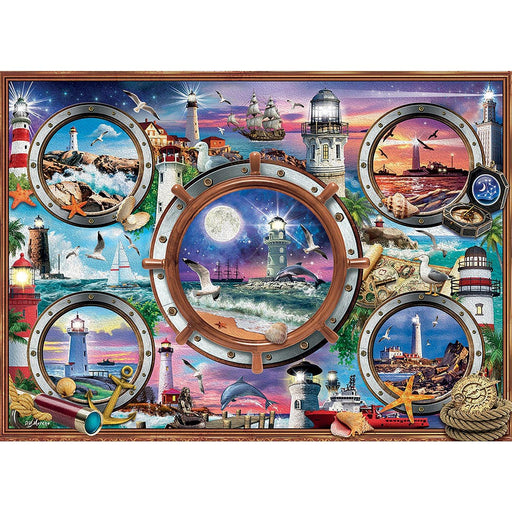 Cobble Hill - Lighthouses (1000-Piece Puzzle) - Limolin 