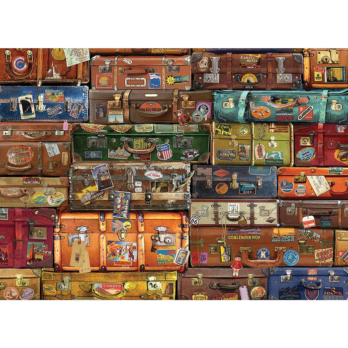 Cobble Hill - Luggage (1000-Piece Puzzle) - Limolin 