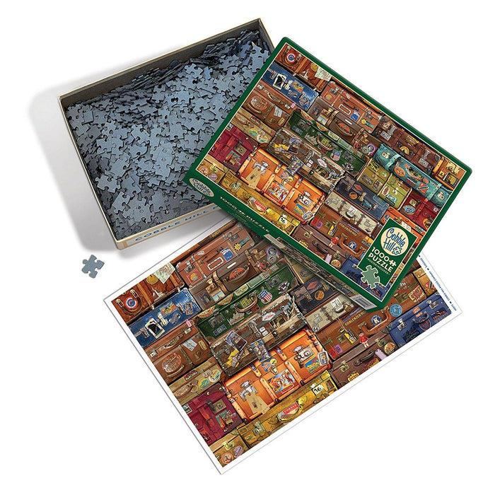 Cobble Hill - Luggage (1000-Piece Puzzle) - Limolin 