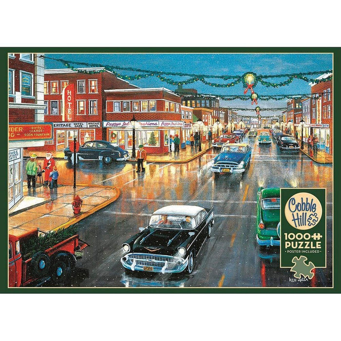 Cobble Hill - Main Streetin Season (1000-Piece Puzzle) - Limolin 