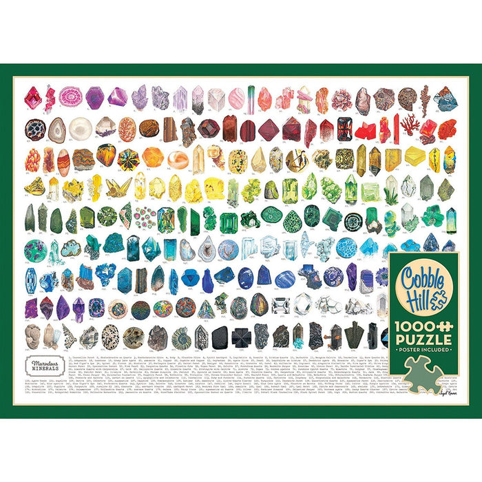 Cobble Hill - Marvelous Minerals (1000-Piece Puzzle) - Limolin 