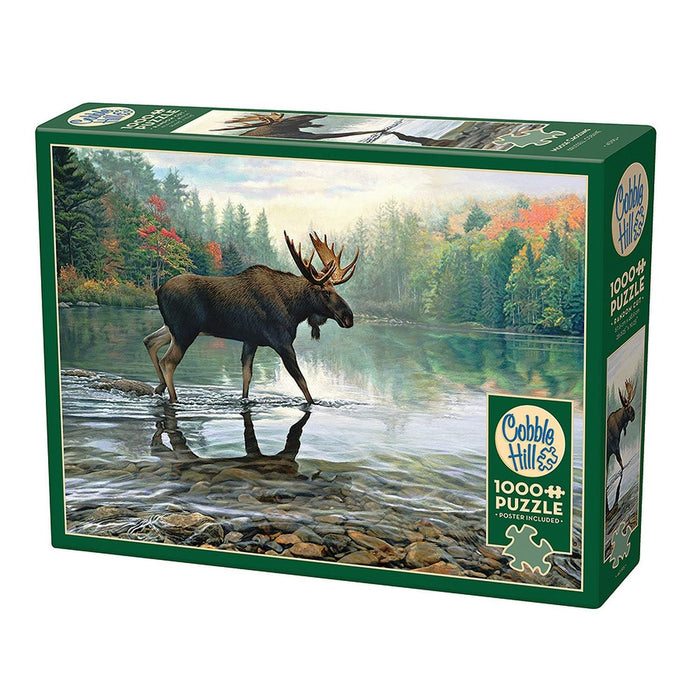 Cobble Hill - Moose Crossing (1000-Piece Puzzle) - Limolin 