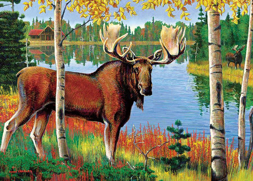 Cobble Hill - Moose (35-Piece Puzzle Tray)