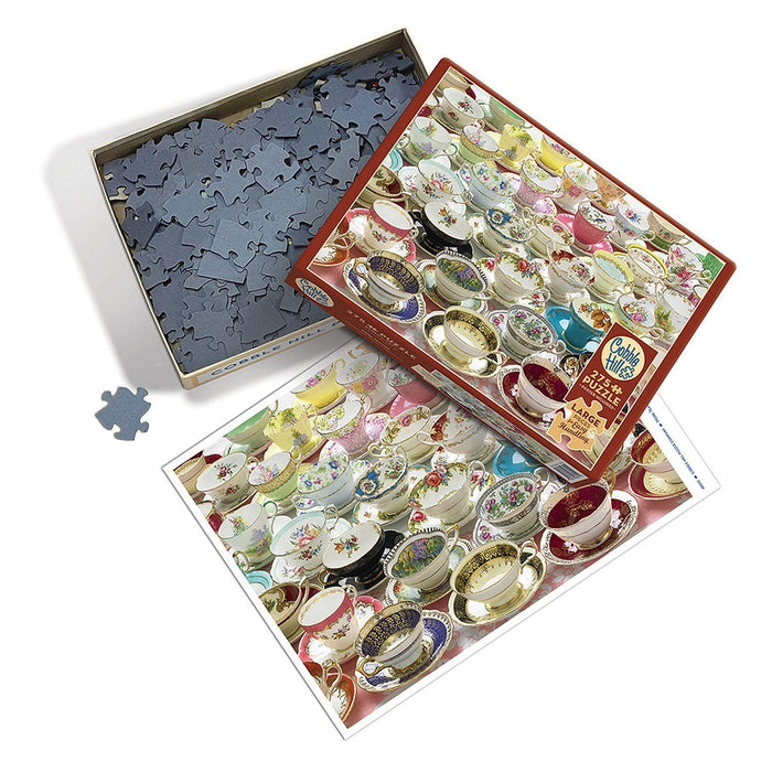 Cobble Hill - More Teacups (1000-Piece Puzzle) - Limolin 