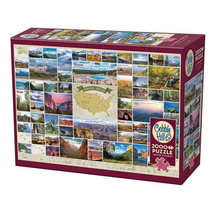 Cobble Hill - National Parks Of The United States (2000-Piece Puzzle) - Limolin 
