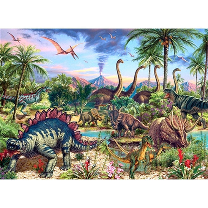 Cobble Hill - Prehistoric Party (350-Piece Puzzle) - Limolin 