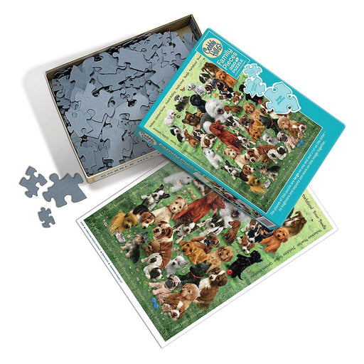 Cobble Hill - Puppy Love (350-Piece Puzzle) - Limolin 