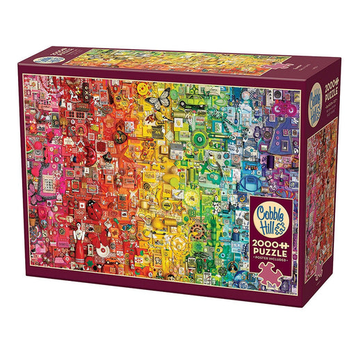 Cobble Hill - Rainbow (1000-Piece Puzzle) - Limolin 