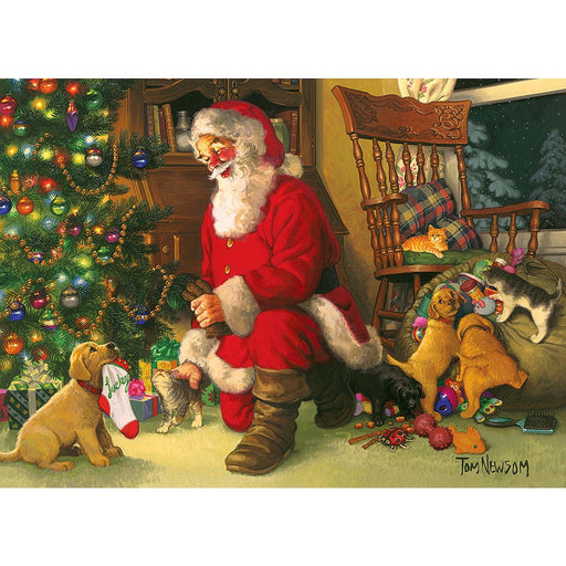 Cobble Hill - Santa's Lucky Stocking (350-Piece Puzzle) - Limolin 