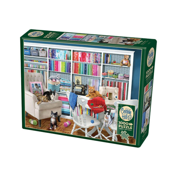 Cobble Hill - Sewing Room (1000-Piece Puzzle) - Limolin 