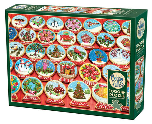 Cobble Hill - Snow Globe Cookies - 1000 piece