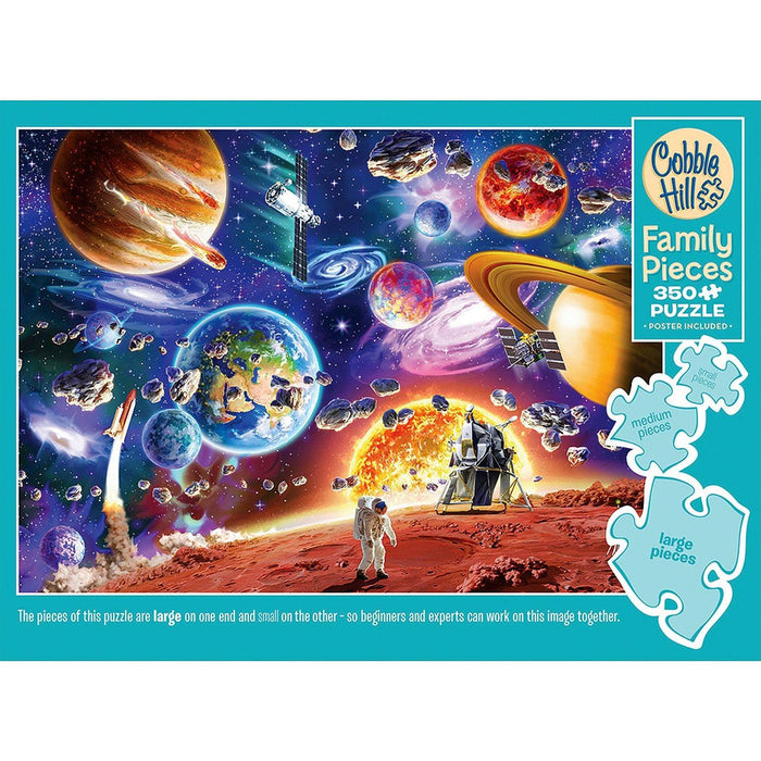 Cobble Hill - Space Travels (350-Piece Puzzle) - Limolin 