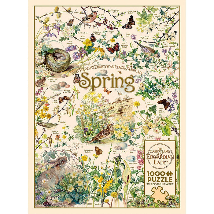 Cobble Hill - Spring (1000-Piece Puzzle) - Limolin 