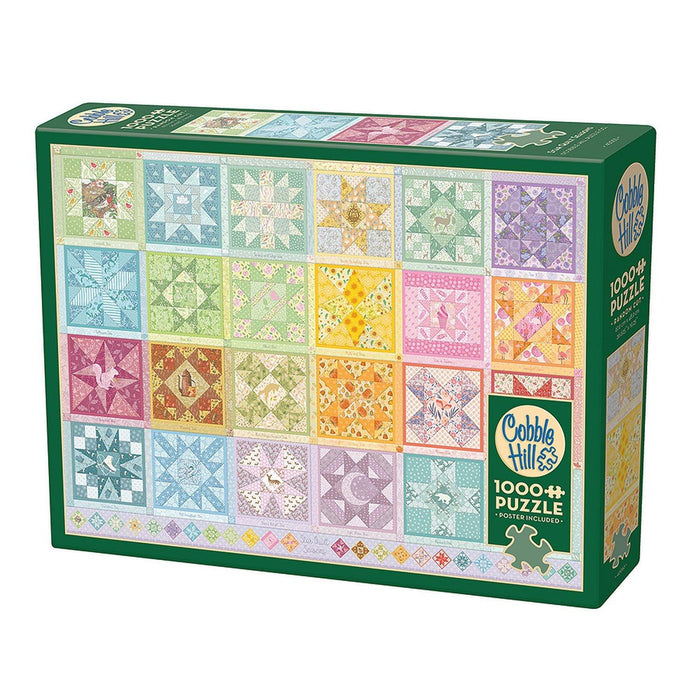 Cobble Hill - Star Quilt Seasons (1000-Piece Puzzle) - Limolin 