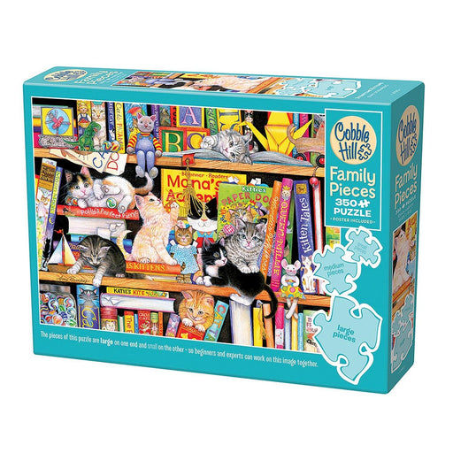 Cobble Hill - Storytime Kittens (350-Piece Puzzle) - Limolin 