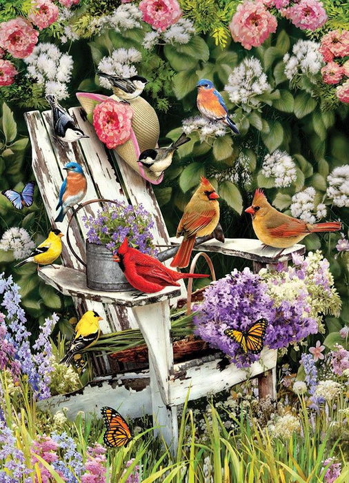 Cobble Hill - Summer Adirondack Birds (1000-Piece Puzzle) - Limolin 