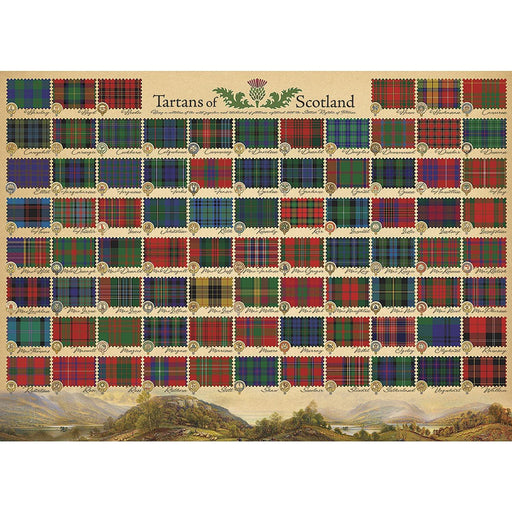 Cobble Hill - Tartans of Scotland (1000-Piece Puzzle) - Limolin 