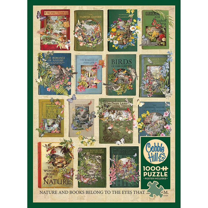 Cobble Hill - The Nature of Books (1000-Piece Puzzle) - Limolin 