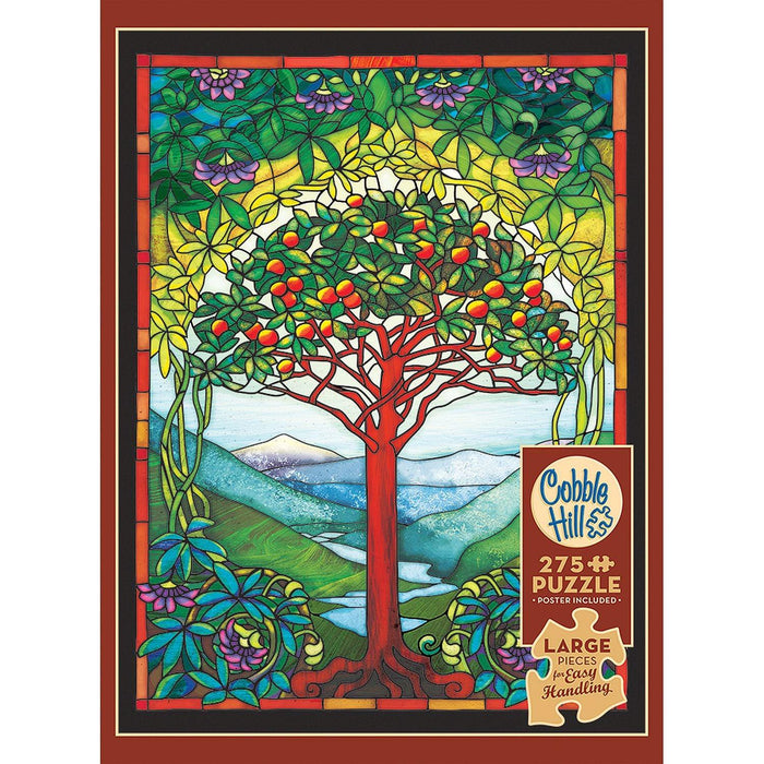 Cobble Hill - Tree of Life Stained Glass (1000-Piece Puzzle) - Limolin 