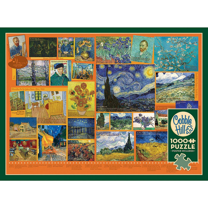 Cobble Hill - Van Gogh (1000-Piece Puzzle) - Limolin 