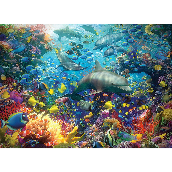 Cobble Hill - Vibrant Sea (1000-Piece Puzzle) - Limolin 