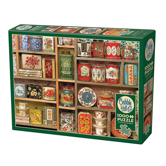 Cobble Hill - Vintage Tins (1000-Piece Puzzle) - Limolin 