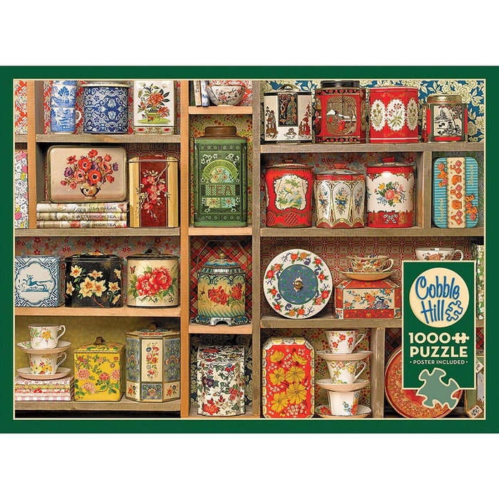 Cobble Hill - Vintage Tins (1000-Piece Puzzle) - Limolin 