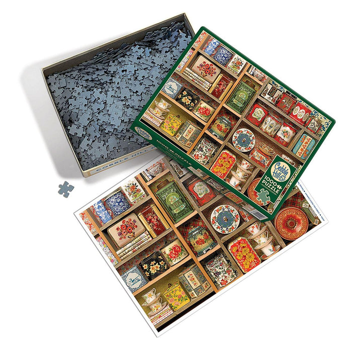 Cobble Hill - Vintage Tins (1000-Piece Puzzle) - Limolin 